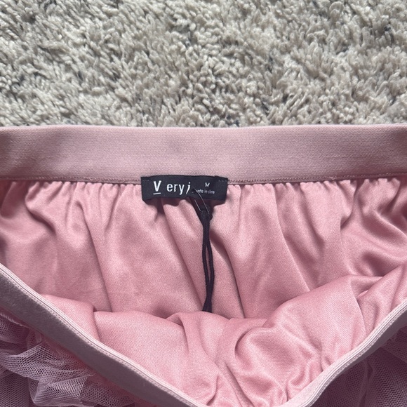 Very J Layered Lavender Tulle Skirt - Picture 2 of 4